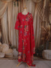 Queen Pink Floral Butta Printed Design Cotton Salwar Suit with Dupatta