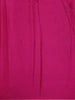Queen Pink Floral Design Semi Banarasi Saree