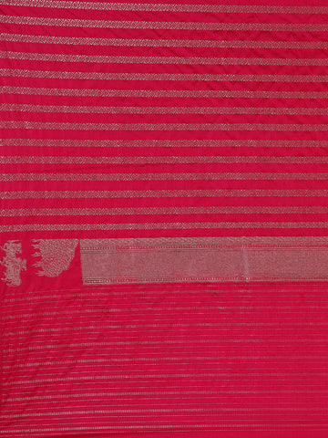 Queen Pink Butta Design Tussar Silk Saree - Diadem