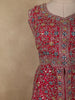 Queen Pink Floral Embroidered Design Silk Palazzo Suit with Dupatta