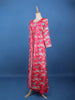 Queen Pink Floral Printed Synthetic Palazzo Salwar Suit and Jacket - Diadem