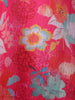 Queen Pink Floral Printed Synthetic Palazzo Salwar Suit and Jacket - Diadem