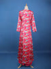 Queen Pink Floral Printed Synthetic Palazzo Salwar Suit and Jacket - Diadem