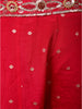 Queen Pink Floral Sequins and Beads Embroidered Design Georgette Palazzo Suit with Matching Choker Dupatta