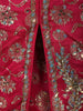 Queen Pink Floral Sequins and Zari Embroidered Design Banarasi Silk Lehenga with Matching Dupatta