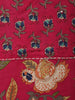 Queen Pink Floral Vine Printed Design Pure Cotton Straight Cut Salwar Suit with Matching Dupatta