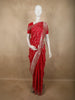 Queen Pink Floral Zari Woven Design Banarasi Silk Designer Saree with Designer Border