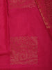 Queen Pink Floral Zari Woven Design Kanchipuram Silk Saree