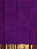 Queen Pink Leaf Butta Zari Woven Design Pure Kanchipuram Silk Saree with Contrast Zari Border