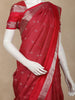 Queen Pink Mini Checks with Butta Woven Design Pure Kanchipuram Silk Saree