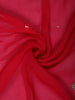 Queen Pink Mirror Embroidered Design Chiffon Fancy Saree with Designer Border