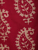 Queen Pink Paisley Printed Design Cotton Salwar Suit with Dupatta
