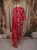 Queen Pink Paisley Printed Design Cotton Salwar Suit with Dupatta