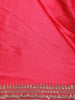 Queen Pink Satin Saree with Designer Border