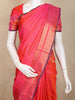 Queen Pink Stripes Woven Kanchipuram Silk Saree