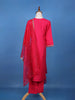 Queen Pink Semi Silk Embroidery Salwar Suit - Diadem