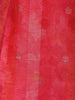 Queen Pink Sequins Floral Design Sequins Cotton Salwar Suit - Diadem