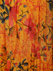 Radiant Marigold Yellow Floral Printed Design Georgette Anarkali Gown with Dupatta