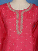 Rani Pink Butta Design Silk Cotton Salwar Suit