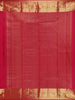 Rani Pink Butta Woven Kanchipuram Silk Saree with Rich Zari Border