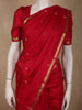 Rani Pink  Butta Zari Woven Design Kanchipuram Silk Saree