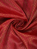 Rani Pink Diamond Butta Woven Pure Kanchipuram Silk Saree With Golden Zari Border