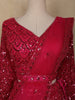 Rani Pink Embellished Sequin Design Net Lehenga
