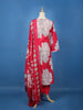 Rani Pink Floral Design Printed Cotton Salwar Suit - Diadem