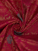 Rani Pink Floral Designed Silk Saree - Diadem