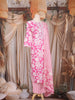 Rani Pink Floral Printed Design Cotton Salwar Suit