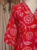 Rani Pink Floral Printed Design Cotton Straight Cut Salwar Suit