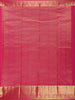 Rani Pink Floral Woven Design Pure Kanchipuram Silk Saree