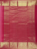 Pink Floral Woven Pure Kanchipuram Silk Saree With Zari Border
