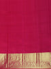 Pink Floral Woven Pure Kanchipuram Silk Saree With Zari Border