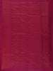 Rani Pink Geometric Design Gold Zari Woven Soft Silk Saree - Diadem