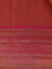 Rani Pink Geometric Design Tissue Saree - Diadem