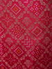 Rani Pink Geometric Zari Woven Design Banarasi Silk Palazzo Suit with Dupatta