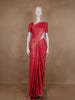 Rani Pink Leaf Motif Banarasi Silk Saree - Diadem
