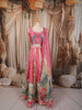 Rani Pink Peacock Woven and Stone Embellished Design Banarasi Silk Party Wear Lehenga With Matching Dupatta