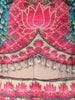 Rani Pink Peacock Woven and Stone Embellished Design Banarasi Silk Party Wear Lehenga With Matching Dupatta
