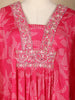 Rani Pink Printed Georgette Palazzo Salwar Suit
