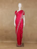 Rani Pink Sequin Emroidered Satin Saree - Diadem