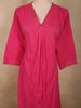 Rani Pink Solid Design Cotton Co-ord Set