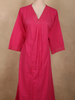 Rani Pink Solid Design Cotton Co-ord Set