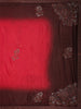 Rani Pink Stone Embellished Design Organza Designer Saree with Contrast Border