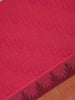 Rani Pink Wave Woven Design Cotton Saree