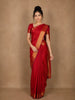 Rani Pink Stripes Woven Pure Kanchipuram Silk Saree