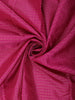 Raspberry Magenta Pink Mini Checks Design Soft Silk Fancy Wear Saree