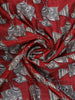 Red Bird Design Tussar Silk Saree - Diadem