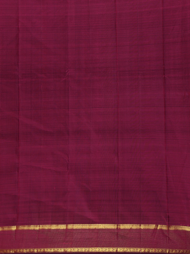 Red Butta Designed Silk Saree - Diadem